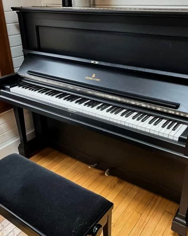 Steinway & Sons Upright – Model V – 50" – Amazing Sound image 1