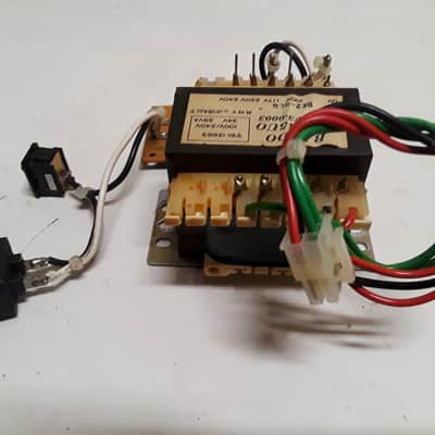 Roland S-50 Keyboard Transformer AC Power Filter Fuse Board Plug Connector & Switch Replacement Used Working s50 Sampler image 2