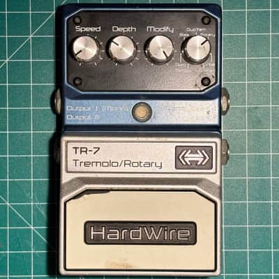 DigiTech Hardwire TR-7 Tremolo/Rotary 2010s Blue image 1