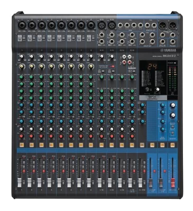 Yamaha MG16XU 16 Channel Analog Mixer | Reverb