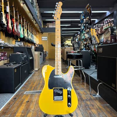 Fender Player II Modified Telecaster Electric Guitar Sunshine Yellow w/Padded Gig Bag image 4