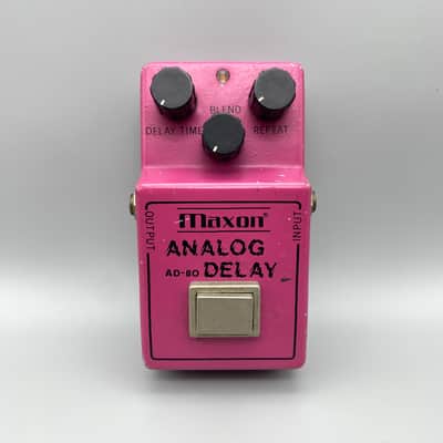 Maxon アナログディレイ AD80 Maxon AD-80 ANALOG DELAY アナログディレイ（中古）【楽器検索