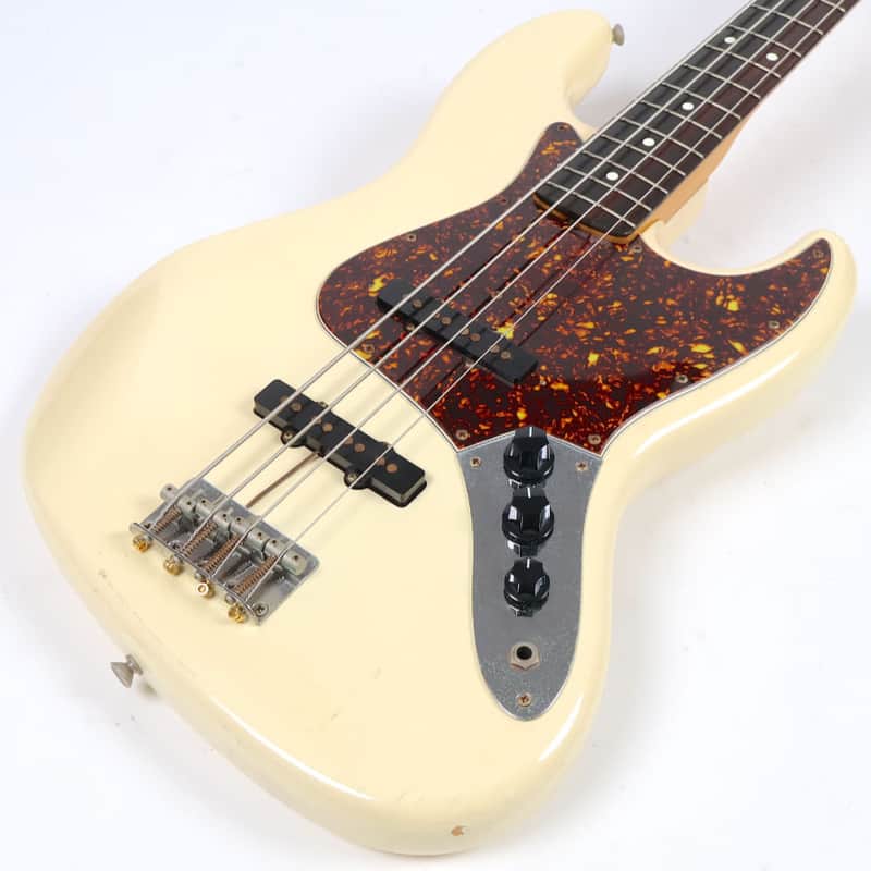 Squier by Fender SJB-55 Jazz Bass VWH 1983 JV Serial Japan Made