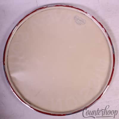 Ludwig 17" Vintage 60s Tom Drum Corps Batter Cloud Logo Weather Master Snare USA image 3