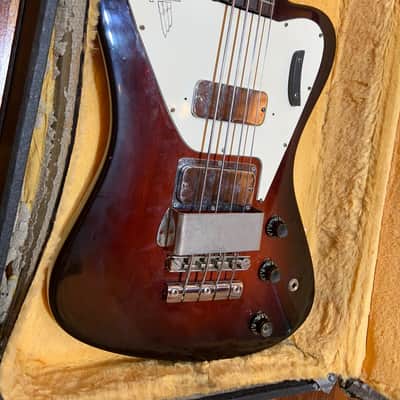 1966 Gibson Thunderbird Bass Non Reverse Mahogany 4String image 2
