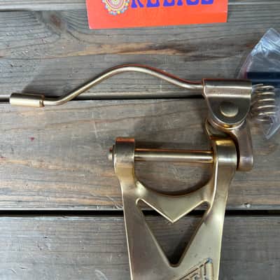 Real Life Relics Bigsby B6G Vibrato Gold relic aged Bild 4