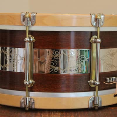 San Francisco Drum Co. 1906 - 2006 Earthquake & Fire Commemorative Snare Drum. #2 of 10. - San Franc image 4