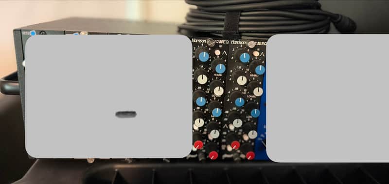 PAIR -Great River Electronics Harrison 32EQ 500 Series Equalizer Module 2010s - Black Bild 1