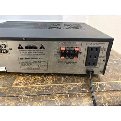 MCS 3872  Stereo Integrated Amplifier 1985-86 Made In Japan 110 Watts Per Chan. MCS 3872  Stereo Integrated Amplifier 1985-86 Made In Japan 110 Watts Per Chan. image 7