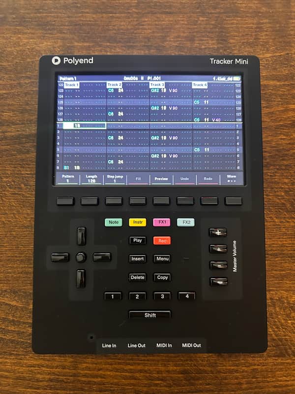 Polyend Tracker Mini Standalone Audio Workstation 2023 - Present - Black image 1
