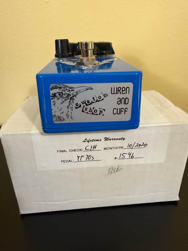 Wren and Cuff Your Face 70's Fuzz Limited edition dark blue 1 of