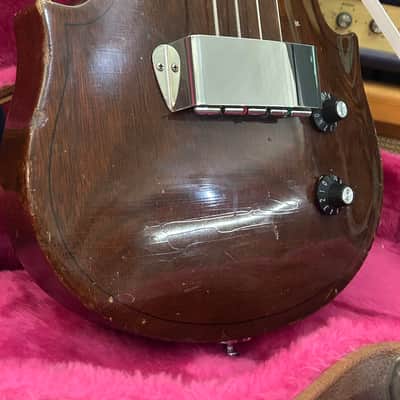 Vintage Gibson EB-1 Electric Bass 1969 Walnut HSC image 9