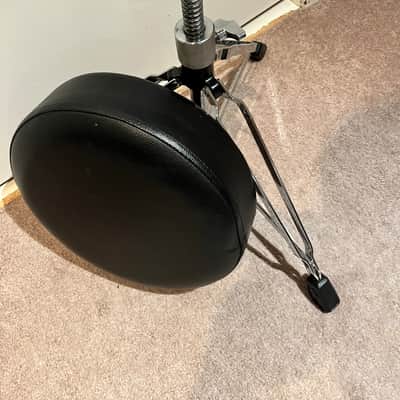 DW DWCP5100 5000 Series Round Drum Throne with Oversized Locking Nut 2010s - Chrome image 6