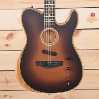 Fender American Acoustasonic Telecaster - Sunburst - US228941 image 2