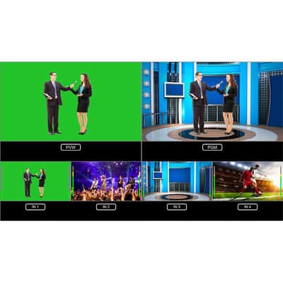 Lumantek ez-Pro VS4 4x1 Multiview Switcher for 3G-SDI and HDMI image 4