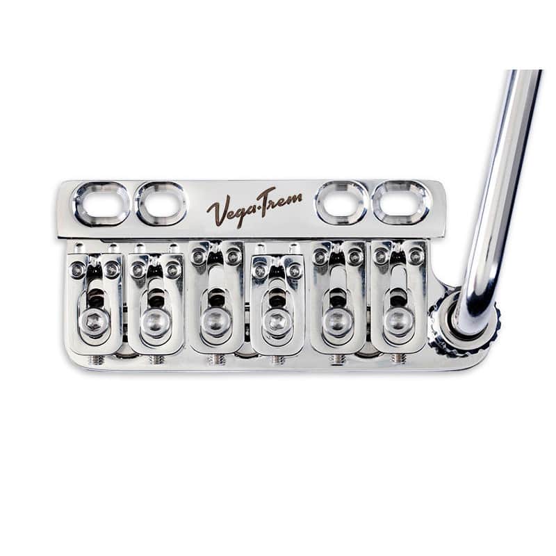 Vega-Trem VT1 Ultra Trem standard (6screws) Glossy Chrome for Strat image 1