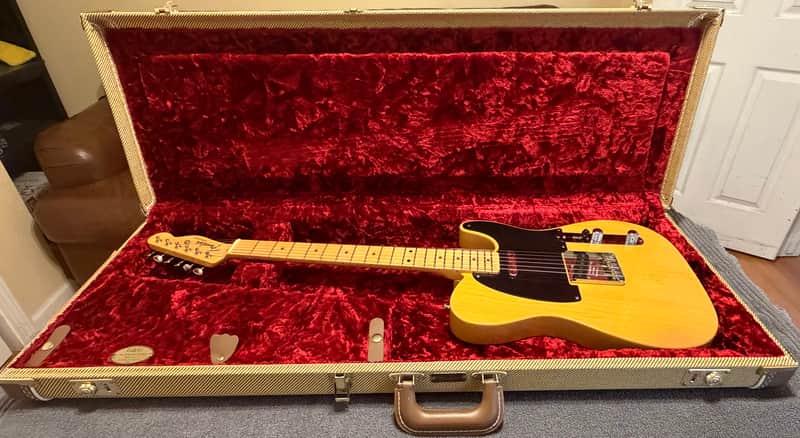Fender American Original '50s Telecaster with Maple Fretboard 2018 - 2022 - Butterscotch Blonde