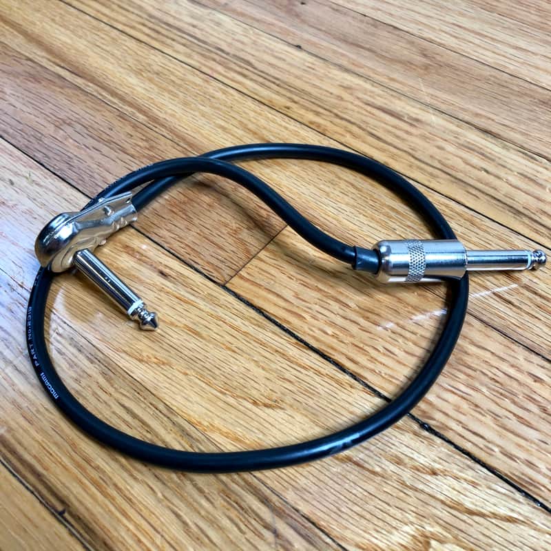 Mogami 2319 19” Pancake 1/4” - Small Barrel 1/4” Patch Cable image 1