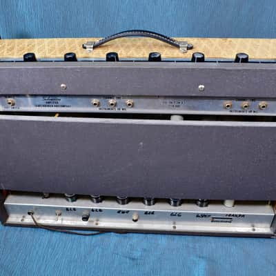Silvertone 1396 Twin Twelve 1959 Gray /silver speckles image 3