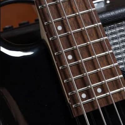 Cort Artisan C4 Deluxe - Black, Bartolini MK-1 Pickups, Markbass MB-1 Preamp image 11