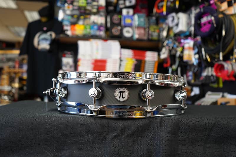 DW Collector's Series Pi - Carbon Fiber - 3.14" x 14" Piccolo Snare Drum image 1