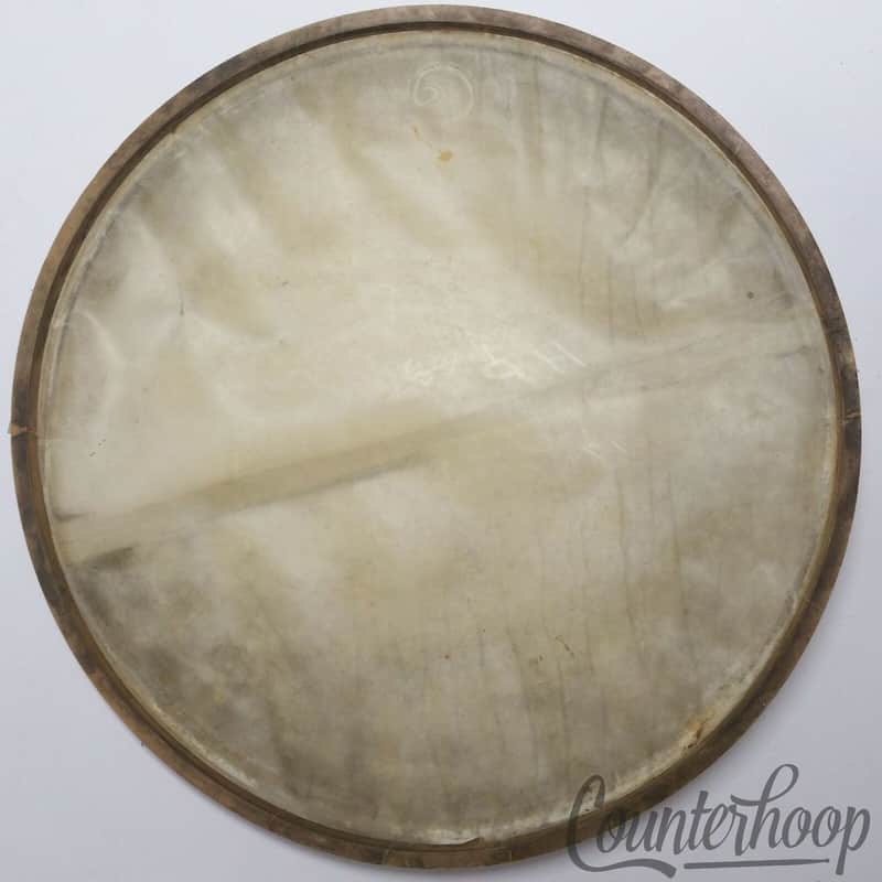 *Ludwig 13" Calf Skin Snare Drum Resonant Head USA Tucked Calfskin Vintage 30s* image 1