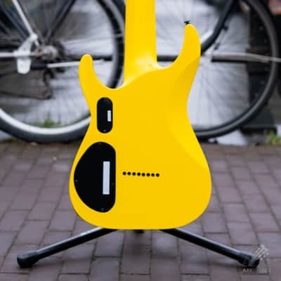 ESP LTD SC-608 Limited Edition Stephen Carpenter Signature - Chiquita Yellow image 5
