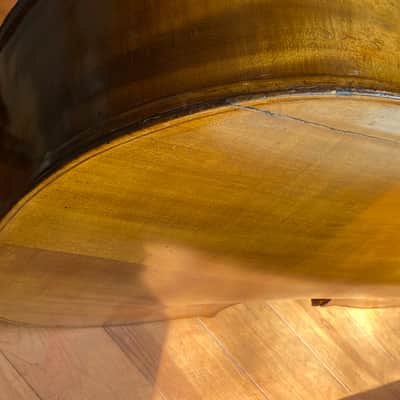 Double bass 3/4 circa 1800 3/4 swell back Pro instrument image 17