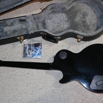 2014 USA Gibson Les Paul Classic - Ebony - 57 Classic PAFs, Coil Taps & Turbo Boost - No Tariffs image 8