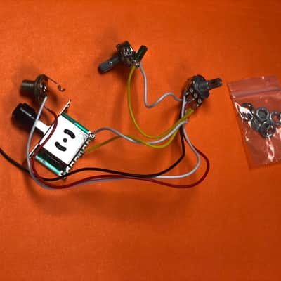 SGM 3 way Wiring Harness, 250k Pots, 1/4" Input Jack for Tele image 4