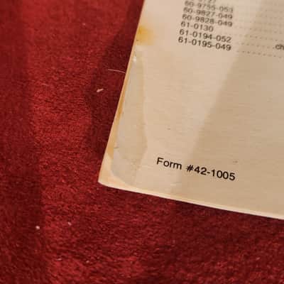 Vintage 1978 Rogers Price List image 6