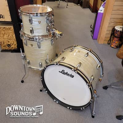 Ludwig Classic Maple Fab 3-Piece Shell Pack - Olive Oyster, 22", 16", 13" image 1