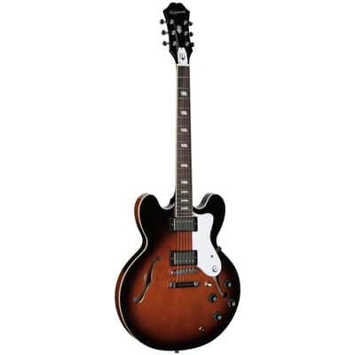 Epiphone Bonehead Riviera, Dark Tobacco Sunburst image 2