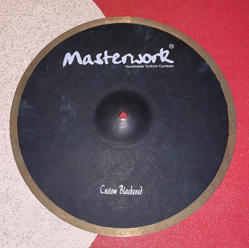 Masterwork 18" Custom Blackened Crash!  Handmade Turkish Cymbal!  Rare! image 1