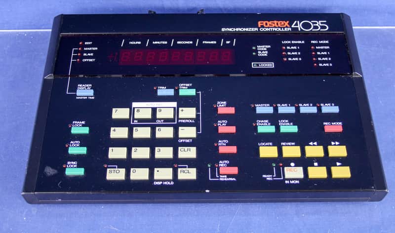 Fostex 4035 Synchronizer & Controller Reel to Reel unit Untested image 1