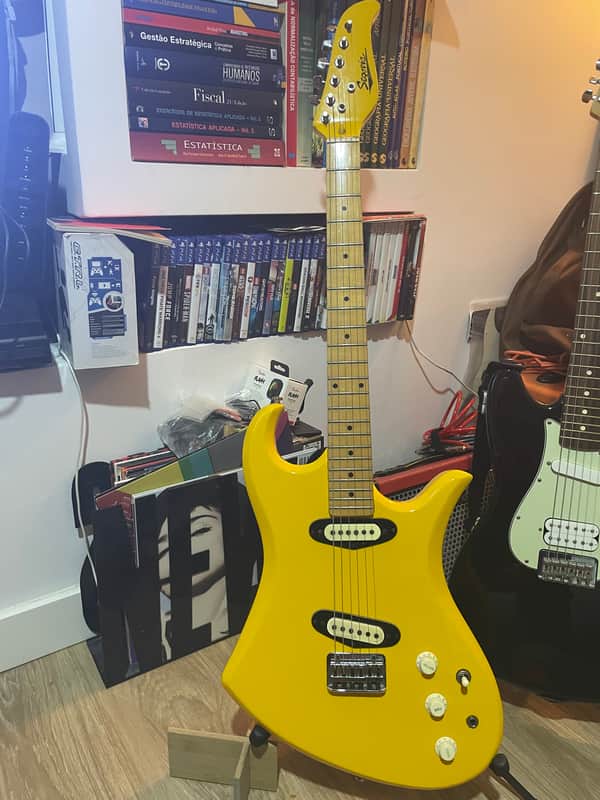 Segovia E-Guitar 80s - Yellow image 1