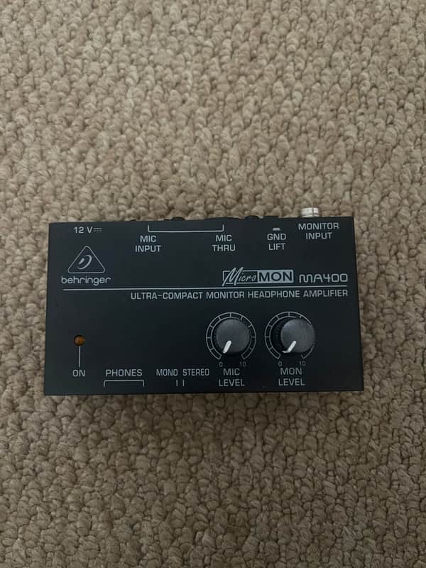 Behringer Micromon MA400 Monitor Headphone Amplifier 2007 - Present - Standard image 1