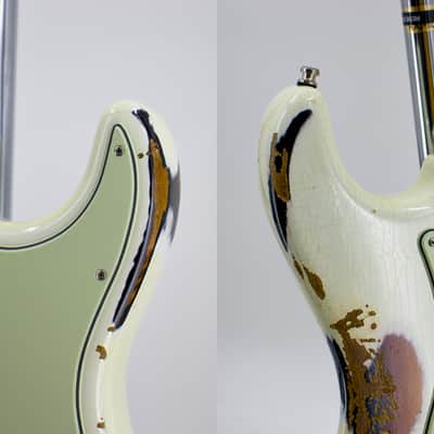 Used Fender Custom Shop Dealer Select 1960 Strat Heavy Relic Electric Guitar w/ OHSC image 8