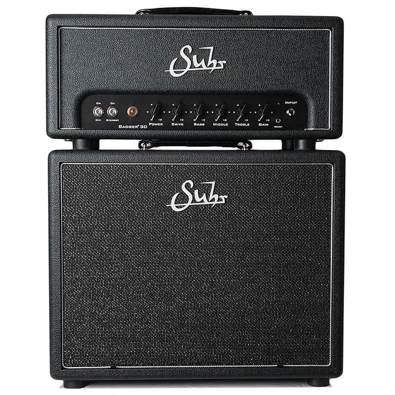 Suhr Badger 30 V2 30-Watt 1x12" Guitar Amp Half Stack image 1