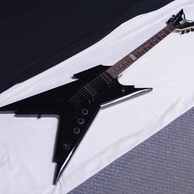 DEAN Razorback DB Dimebag electric GUITAR new w/ Light Case Classic Black - B stock image 3