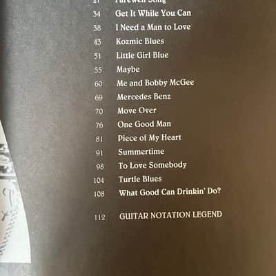 Janis Joplin - The Best of Janis Joplin- Guitar Tab / Tablature Book image 2