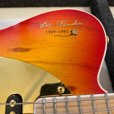 G & L ASAT Classic 1991 Commemorative  - Cherry Burst Ash image 6
