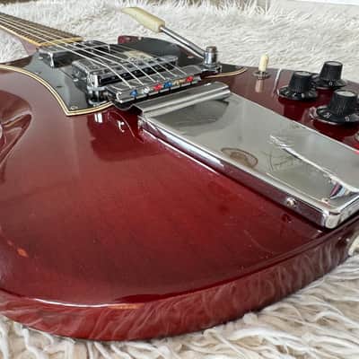 Gibson SG Standard "Large Guard" with Maestro Vibrola 1966 - 1971 - Cherry image 4