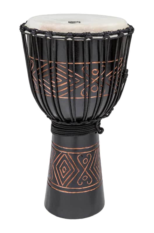 Toca Street Series 12" Djembe  Black Onyx, Large image 1