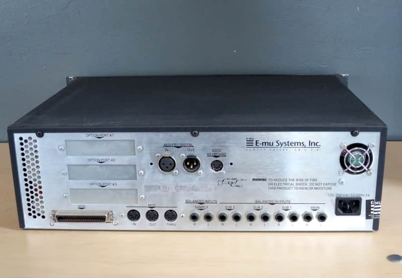 E-MU Systems Emulator EMU E4X E 4 X Turbo Hollywood Gold 6806