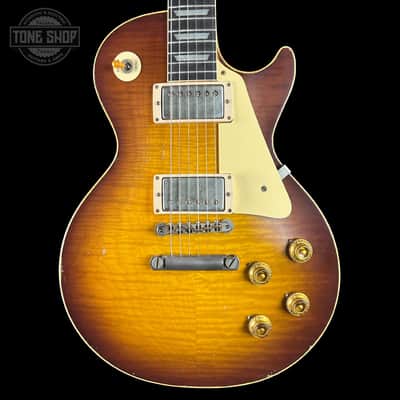 Gibson Custom Dealer Select 1959 Les Paul Brazilian Golden Poppy Light Aged w/case 96065 image 1