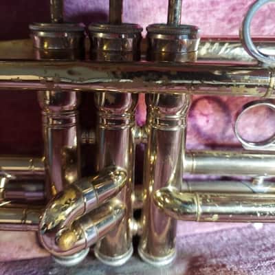 King Cleveland Superior Trumpet, USA, with case & MP, Good Condition image 5