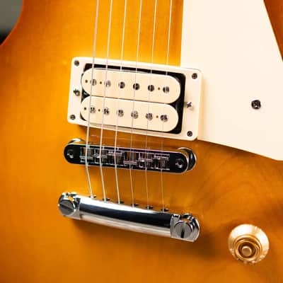 Gibson Les Paul Studio Double Trouble Electric Guitar - Dirty Lemon Burst/Cherry Back with Gig Bag image 9