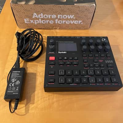 Elektron Syntakt 12 Track Drum Computer & Synthesizer 2022 - Present - Black