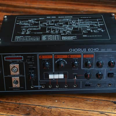 Roland SRE-555 Chorus Echo 1980 - 1984 - Black image 2